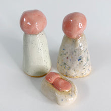 Load image into Gallery viewer, Hand Built 3-piece Nativity Set