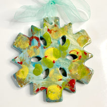 Load image into Gallery viewer, Flat Snowflake Ornament