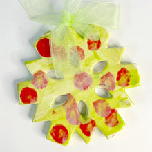 Load image into Gallery viewer, Flat Snowflake Ornament