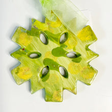 Load image into Gallery viewer, Flat Snowflake Ornament