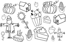 Load image into Gallery viewer, Thanksgiving Placemat Pad | by Michele Trebotich, Logan Chew, Matthew Davis, Russell Cobb, and Robin Smith