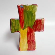 Load image into Gallery viewer, Standing Leaning Cross 4.75"