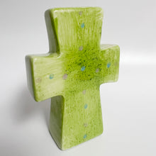 Load image into Gallery viewer, Standing Leaning Cross 4.75"