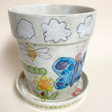 Load image into Gallery viewer, Flower Pot with Saucer Medium