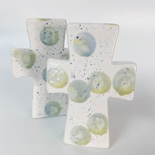 Load image into Gallery viewer, Standing Leaning Cross 4.75"