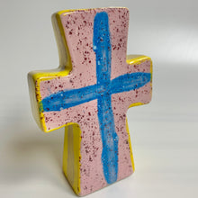 Load image into Gallery viewer, Standing Leaning Cross 4.75"