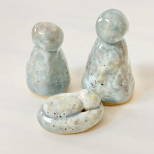 Load image into Gallery viewer, Hand Built 3-piece Nativity Set