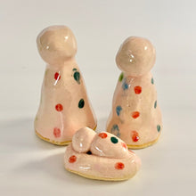 Load image into Gallery viewer, Hand Built 3-piece Nativity Set