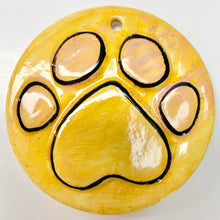 Load image into Gallery viewer, Paw Print Ornament
