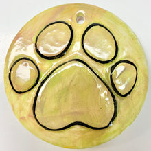 Load image into Gallery viewer, Paw Print Ornament