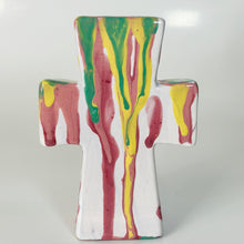 Load image into Gallery viewer, Standing Leaning Cross 4.75"