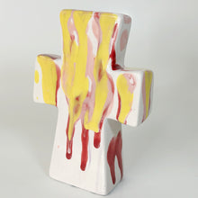 Load image into Gallery viewer, Standing Leaning Cross 4.75"