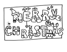 Load image into Gallery viewer, Variety of Christmas Placemats Pad | Juvenile | by Russell Cobb and Jacob Gulland