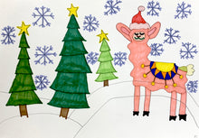 Load image into Gallery viewer, Variety of Christmas Placemats Pad | Juvenile | by Russell Cobb and Jacob Gulland