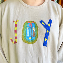 Load image into Gallery viewer, JOY Sweatshirt | Artwork by Robin Smith
