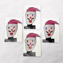 Load image into Gallery viewer, Santa Variety Flat Gift Tags | Various Seedsters
