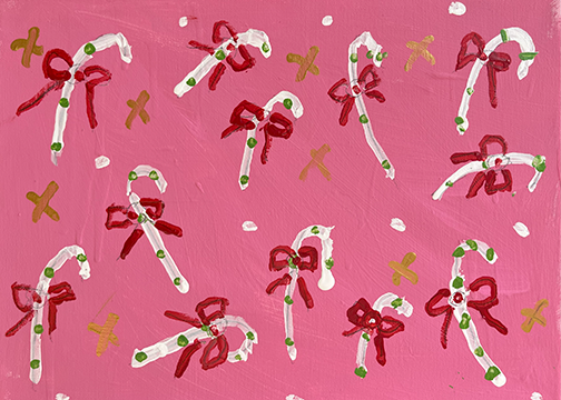 CUSTOM CARD ORDER 2025- Candy Cane Lane (Janet)