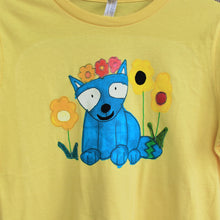 Load image into Gallery viewer, Children&#39;s Flower Raccoon T-Shirt | by Russell Cobb
