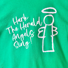 Load image into Gallery viewer, Hark the Herald Long-sleeved T-Shirt | Michele Trebotich
