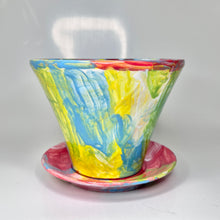 Load image into Gallery viewer, Flower Pot with Tray
