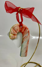 Load image into Gallery viewer, Textured Candy Cane Ornament
