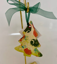 Load image into Gallery viewer, Christmas Tree Handbuilt Ornament

