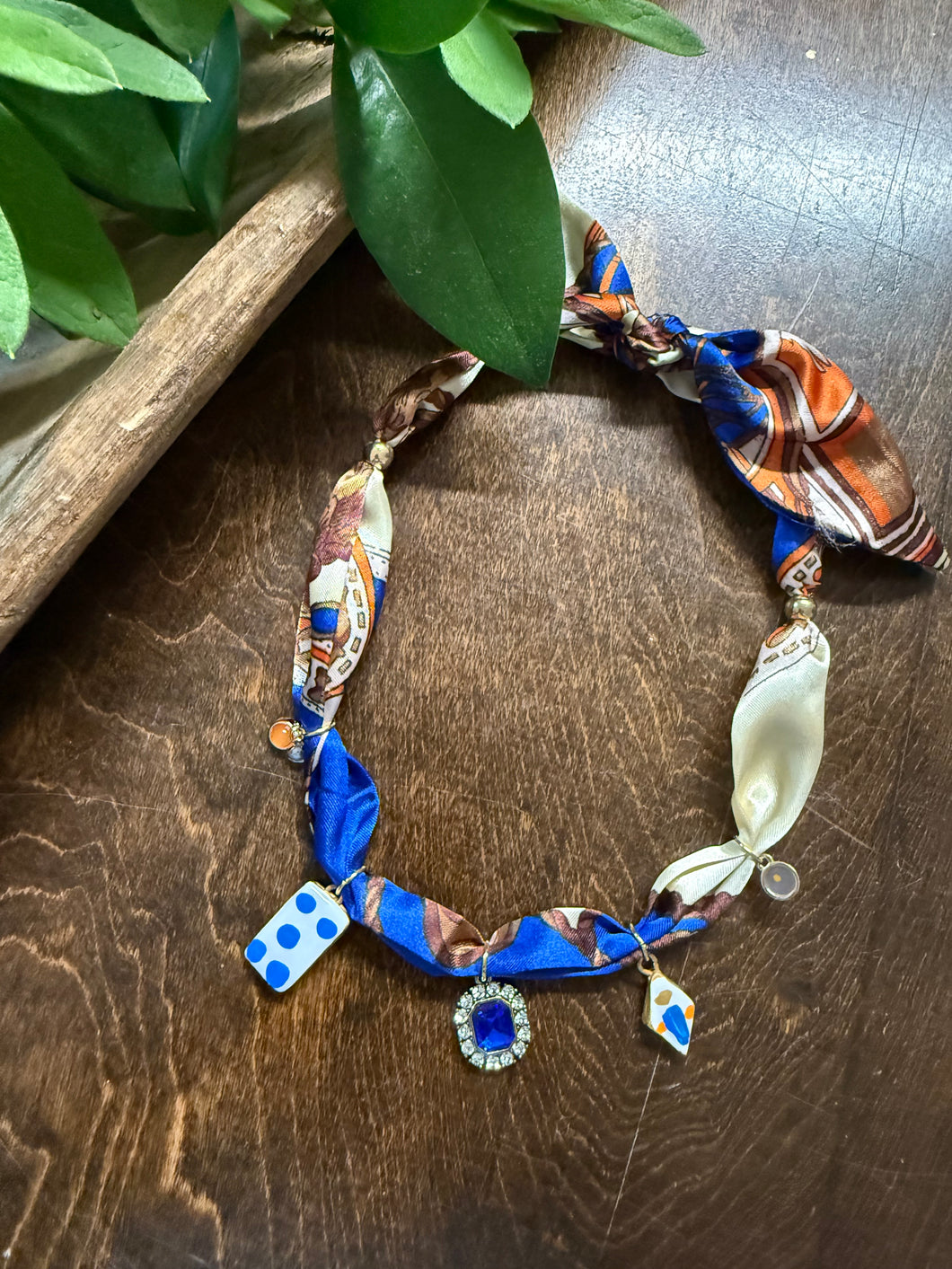 Jaguar Jewel Bandana Necklace