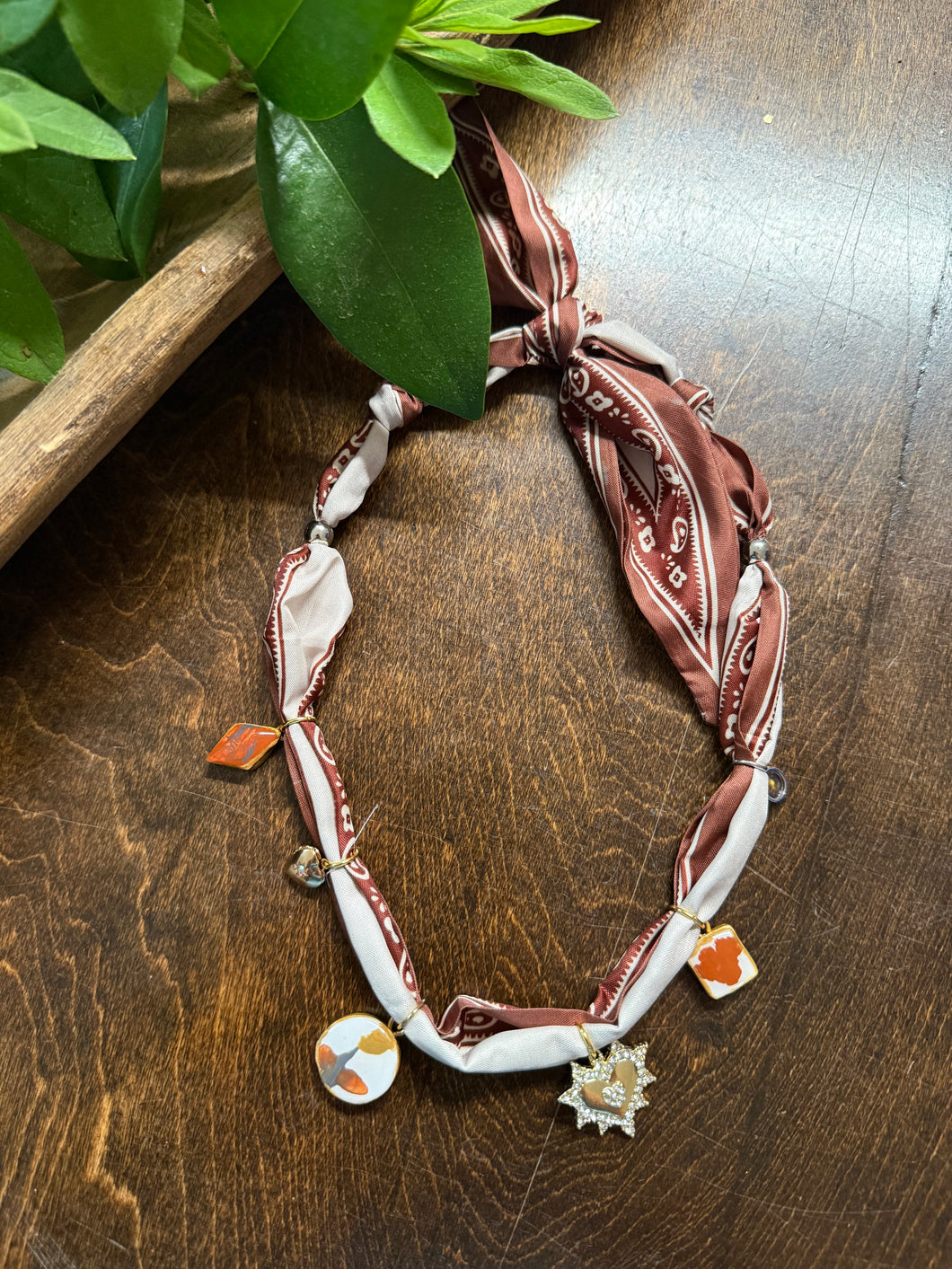 Hail State Bandana Necklace