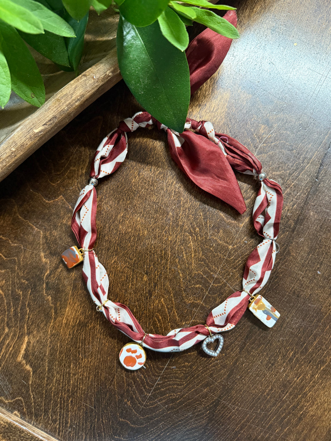 Meet Me at the Junction Bandana Necklace