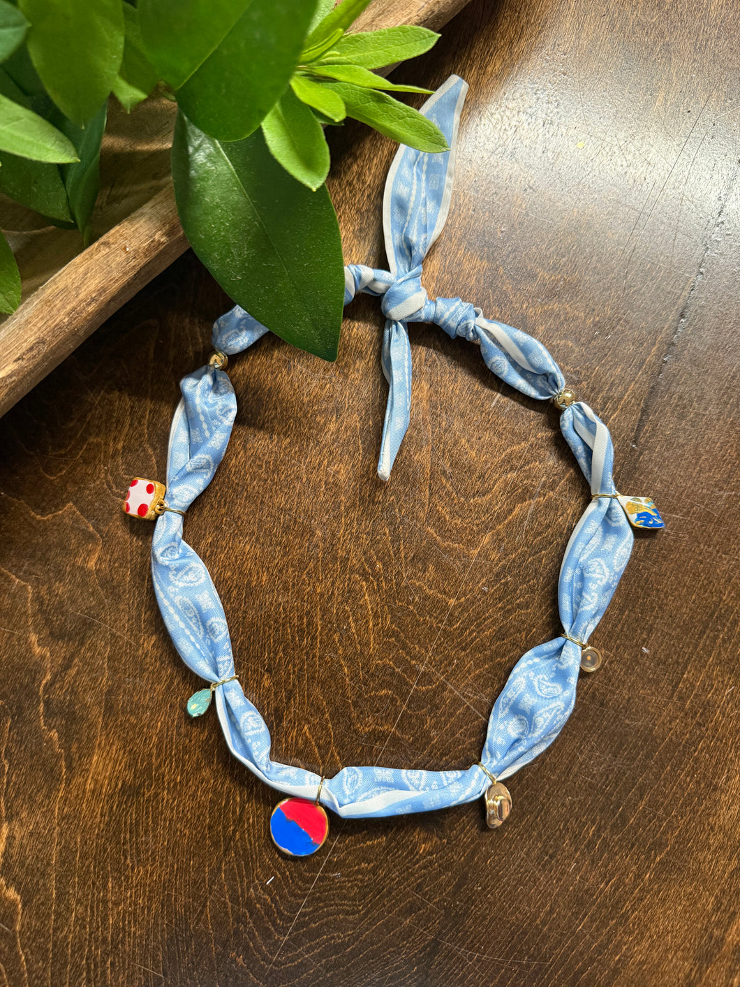 Gosh Almighty Bandana Necklace