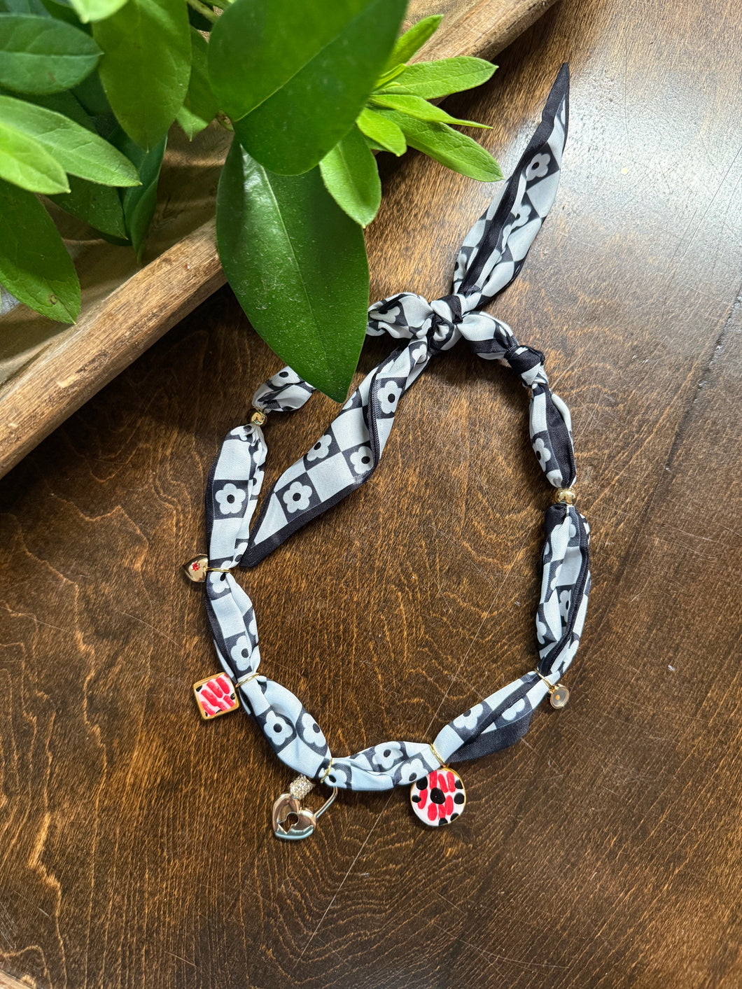 Bulldog Babe Bandana Necklace