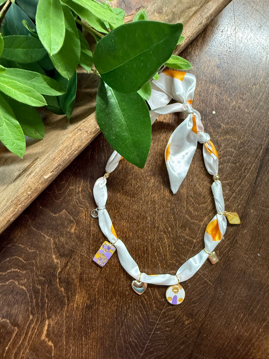 Geaux Glam Bandana Necklace