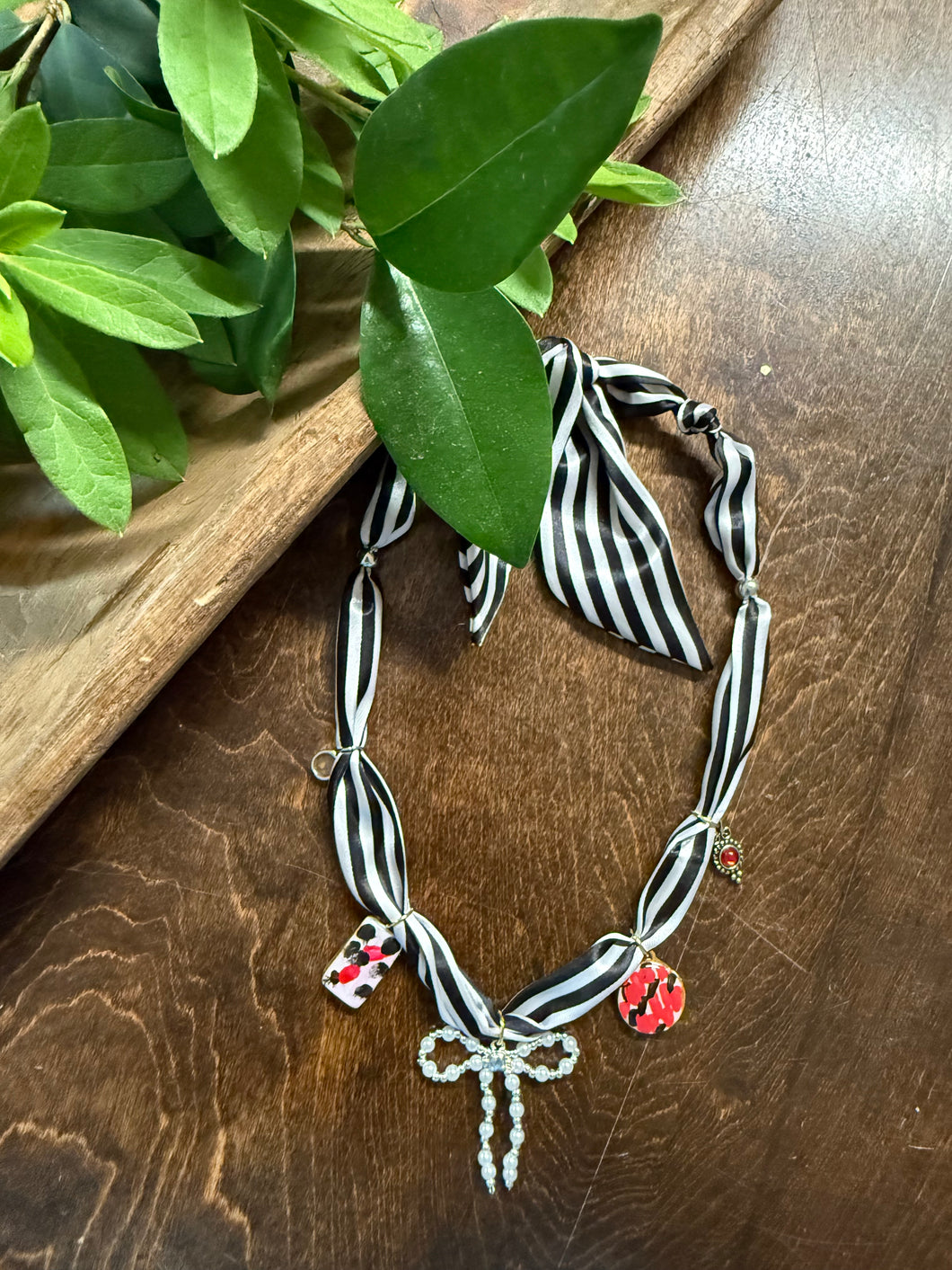 As Always Go Arrows Bandana Necklace