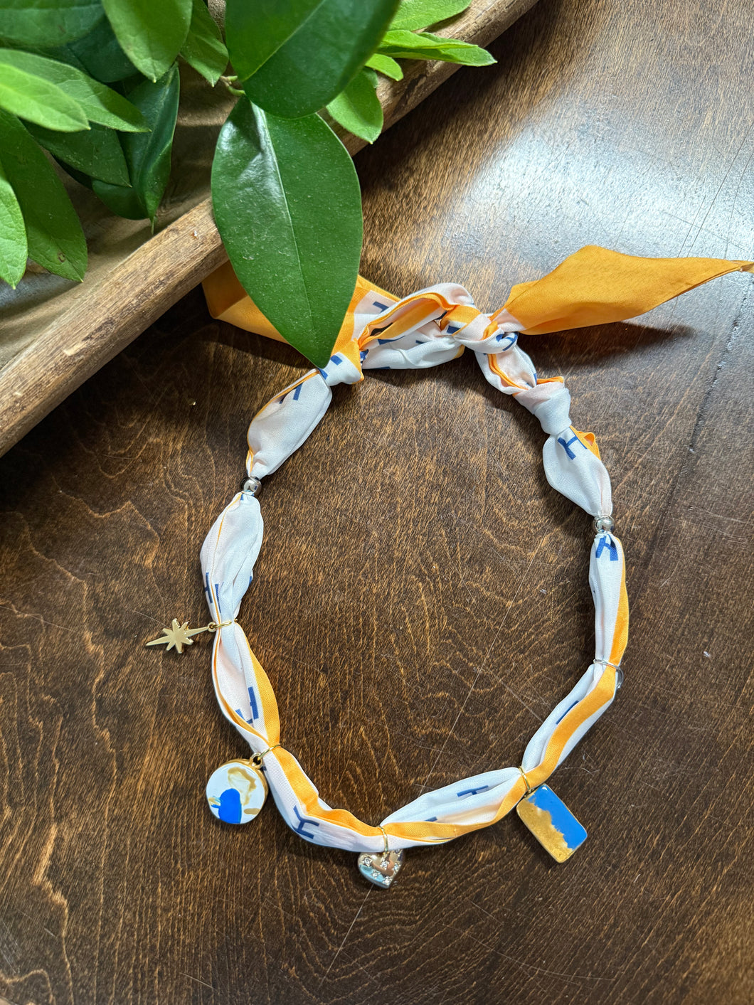 Gold Standard Bandana Necklace