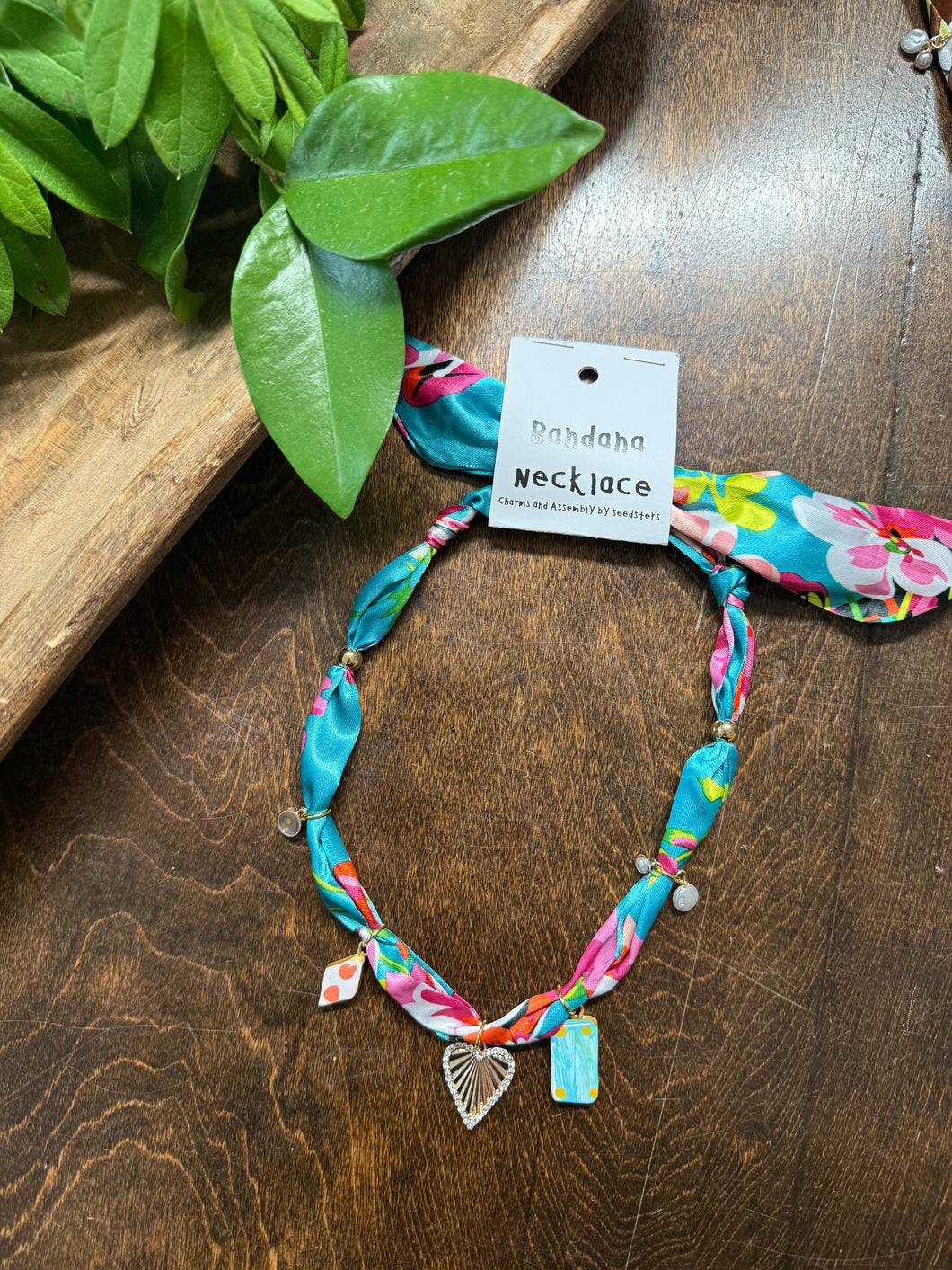 Island Glow Bandana Necklace