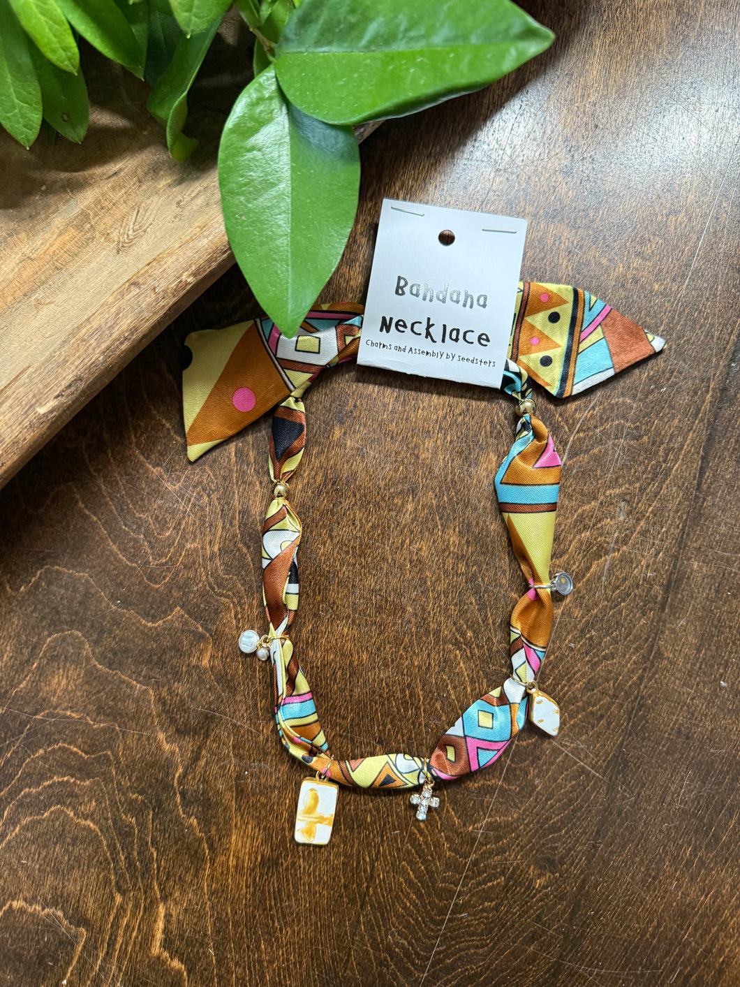 Modern Meadow Bandana Necklace