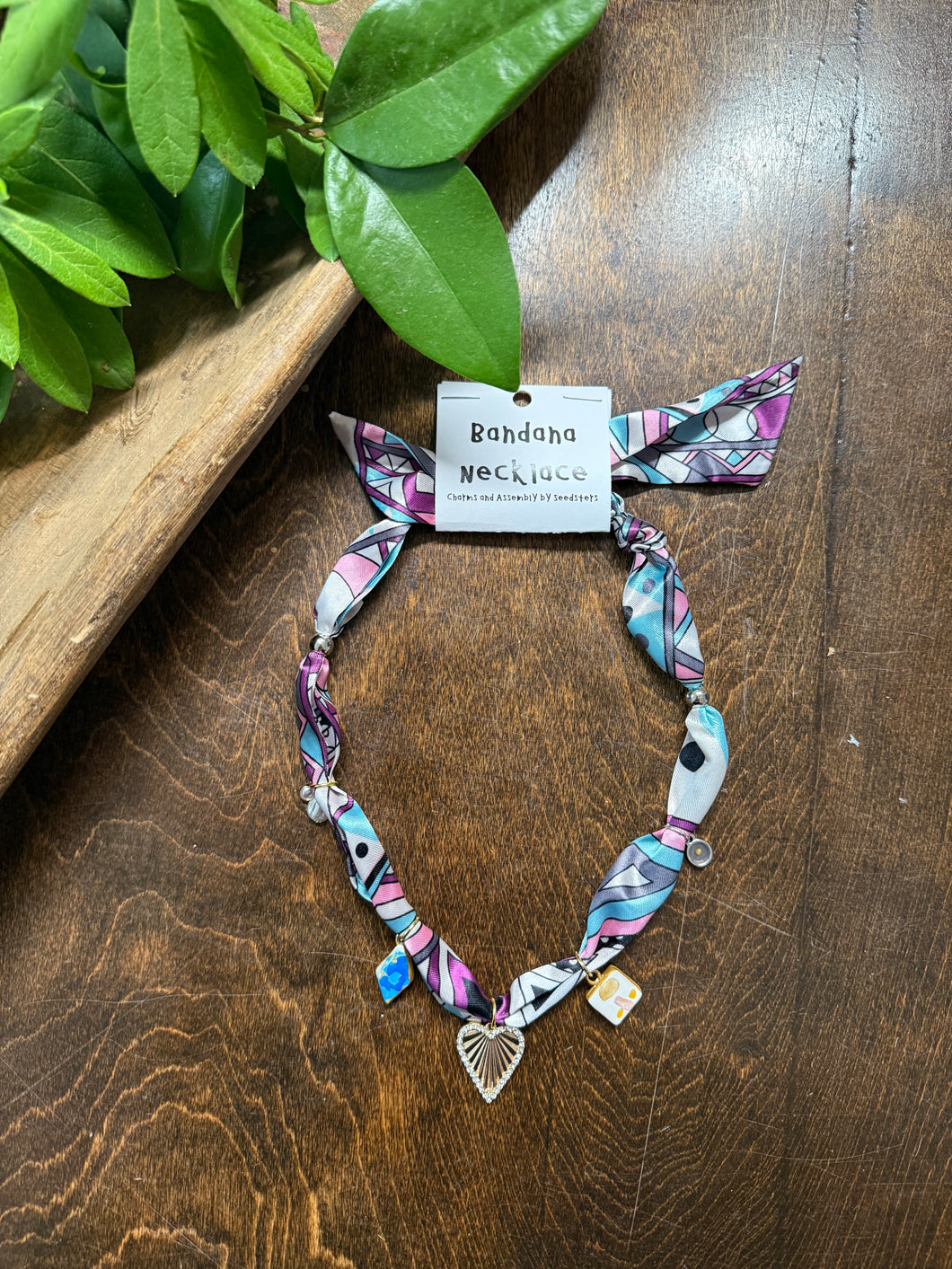 Artic Glam Bandana Necklace