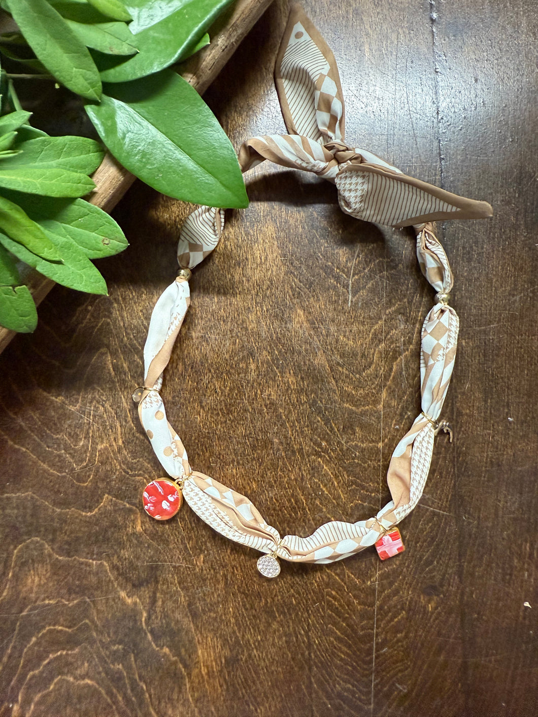 Tuscaloosa Touch Bandana Necklace