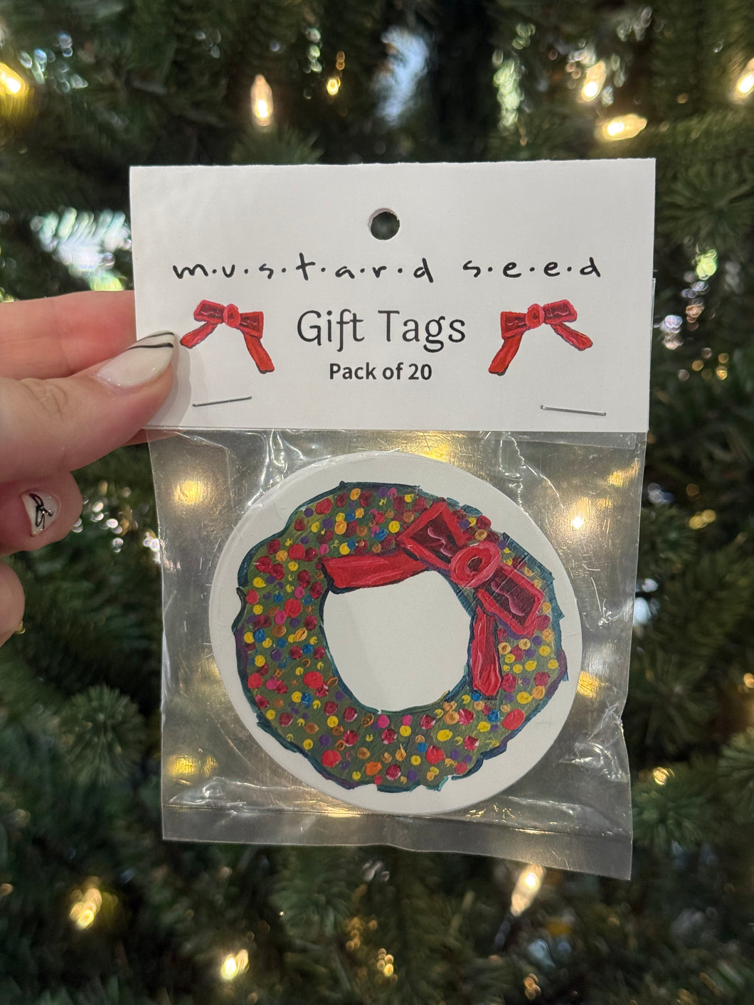 Circle of Joy Gift Tag | MICHELE TREBOTICH