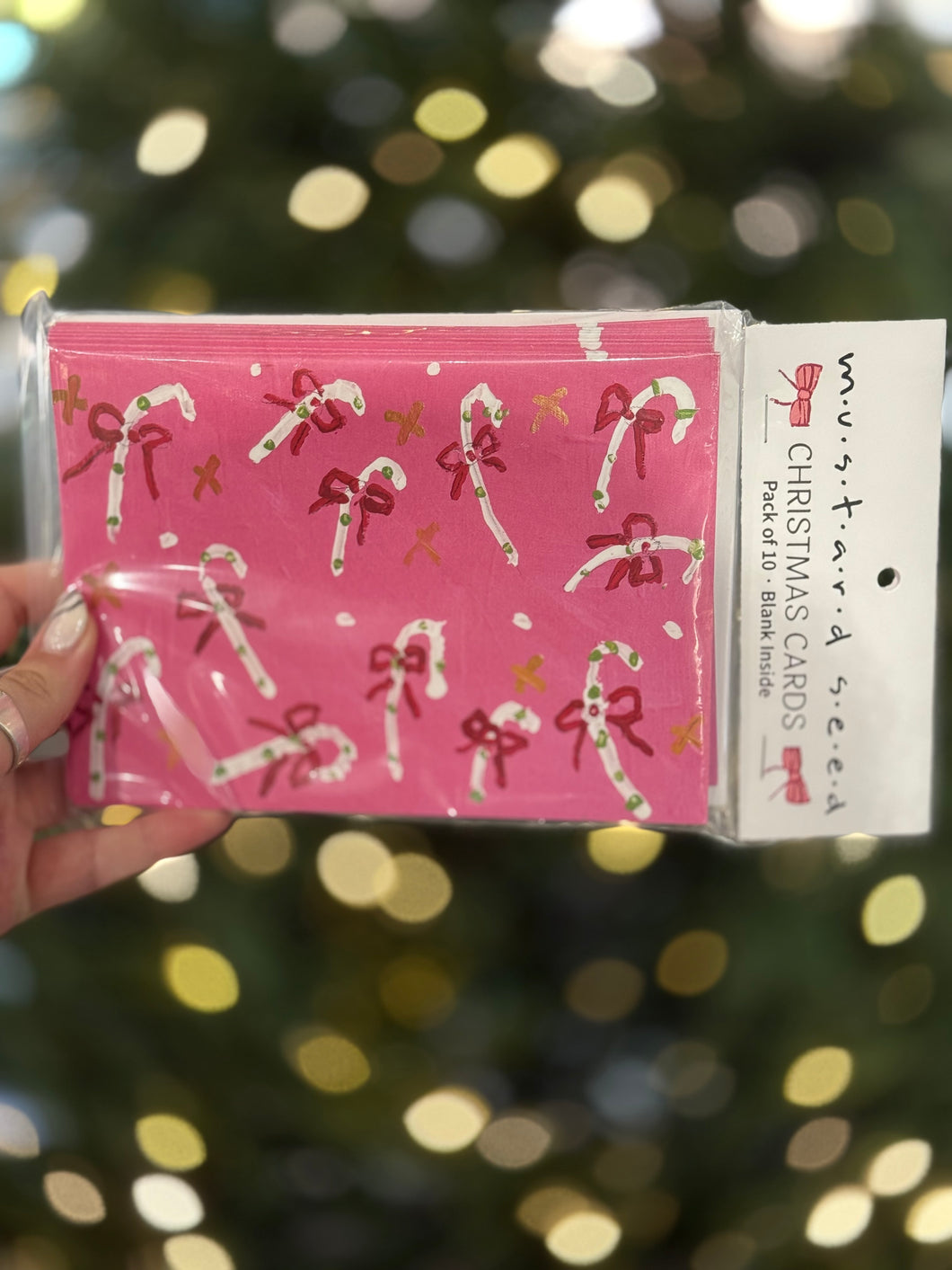 Candy Cane Lane | Christmas Cards (pack of 10) | by Janet Noel