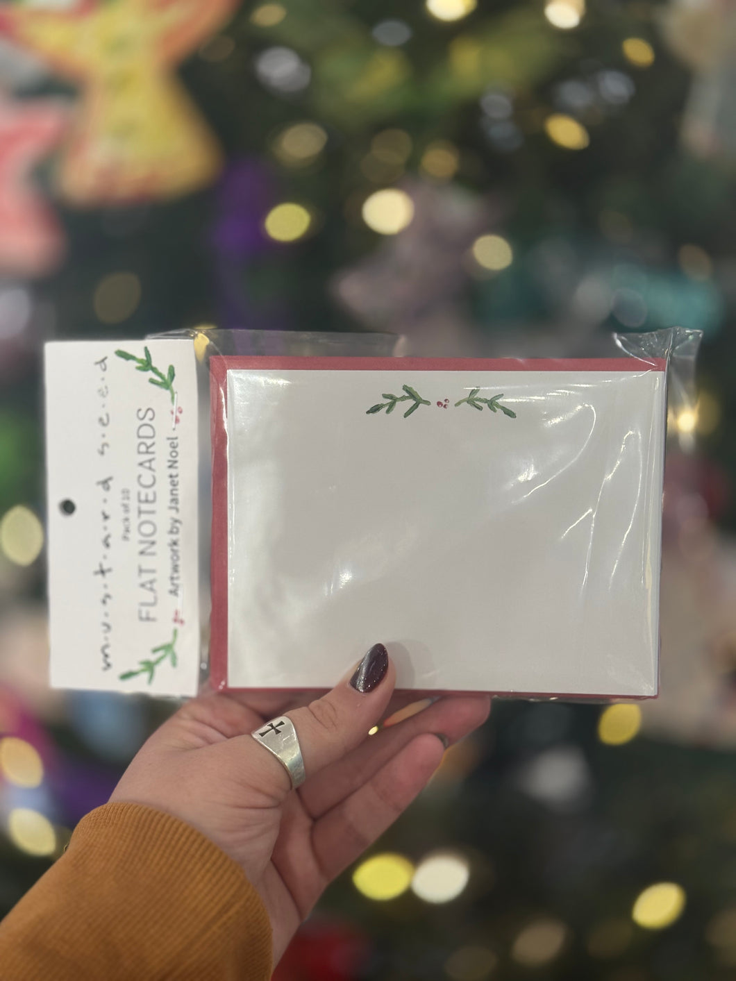 Pucker Up | Flat Christmas Cards (pack of 10) | by Janet Noel