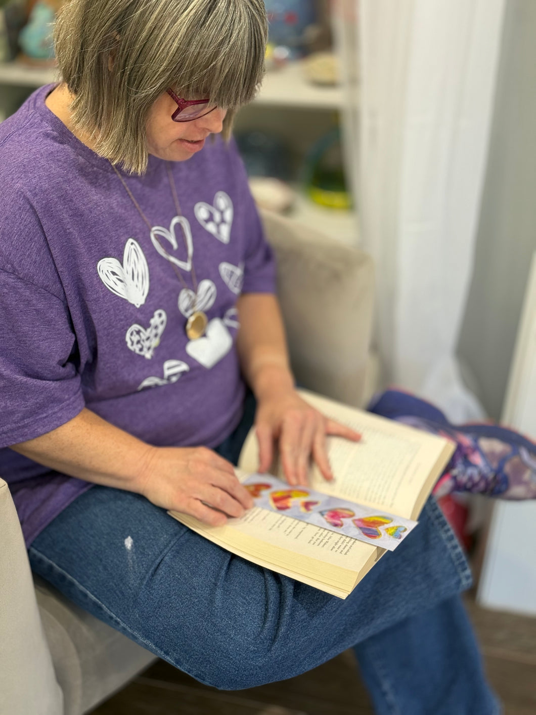 With Love Bookmark | MARY CLAIRE FAIRBANK
