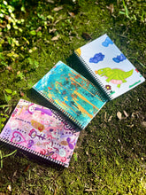 Load image into Gallery viewer, Sugar Plum Scribbles Notebook | by the Women's Group Home
