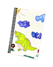 Load image into Gallery viewer, Jurassic Notes Notebook | by Russell Cobb
