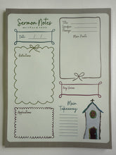 Load image into Gallery viewer, Sermon Notes Note Pad
