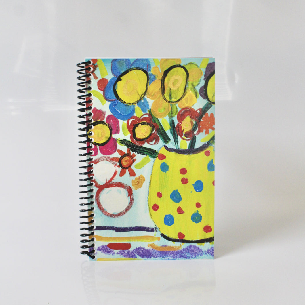 Vase of Flowers Notebook | by Logan Chew