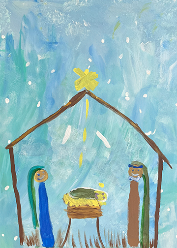 CUSTOM CARD ORDER 2025- Little Town of Bethlehem (Gabby)