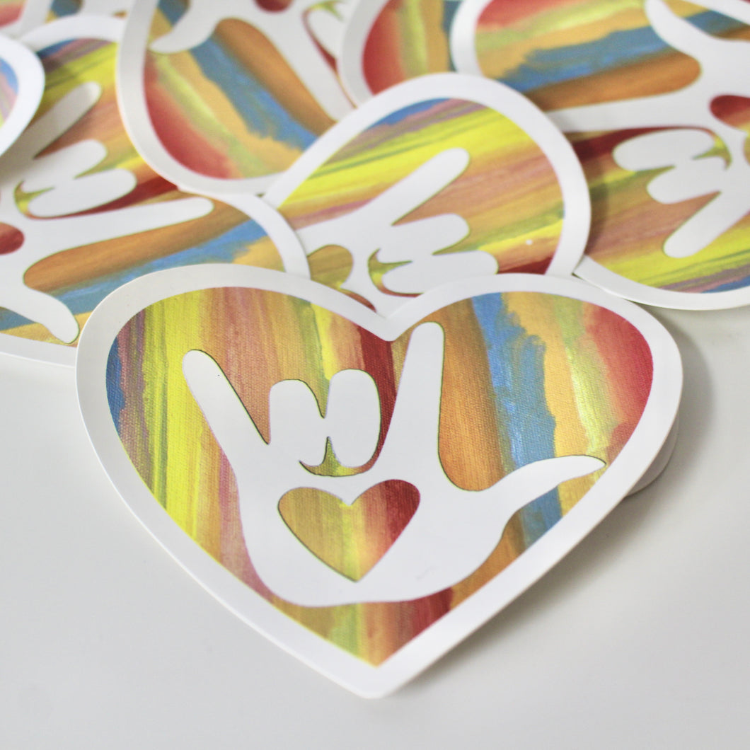 Love Sticker | Lindsay Hamilton