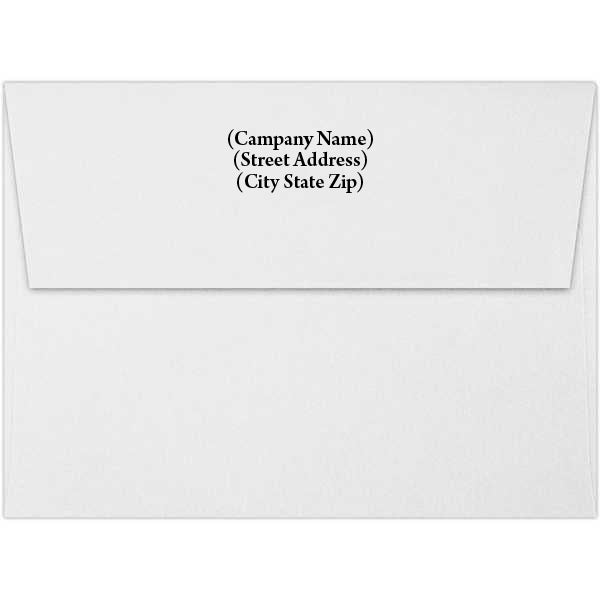 Return Address Printing Fee