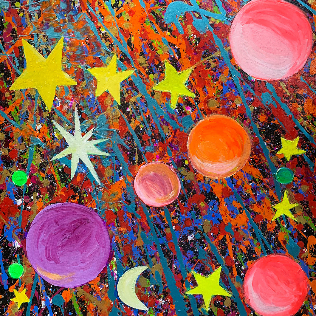 Stars and Planets Pillowcase | by Blair Allen